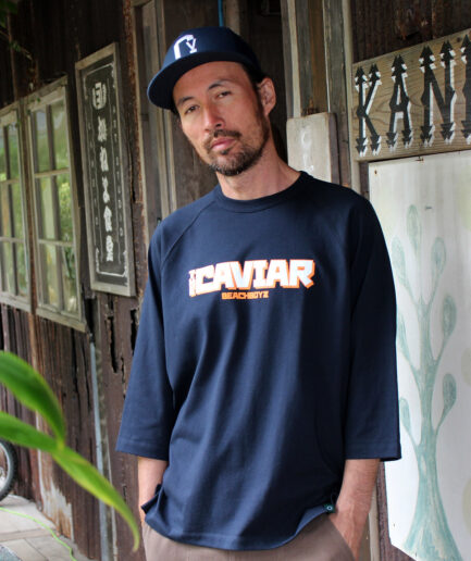 Vintage style Raglan BaseballTee“BEACHBOYZ”